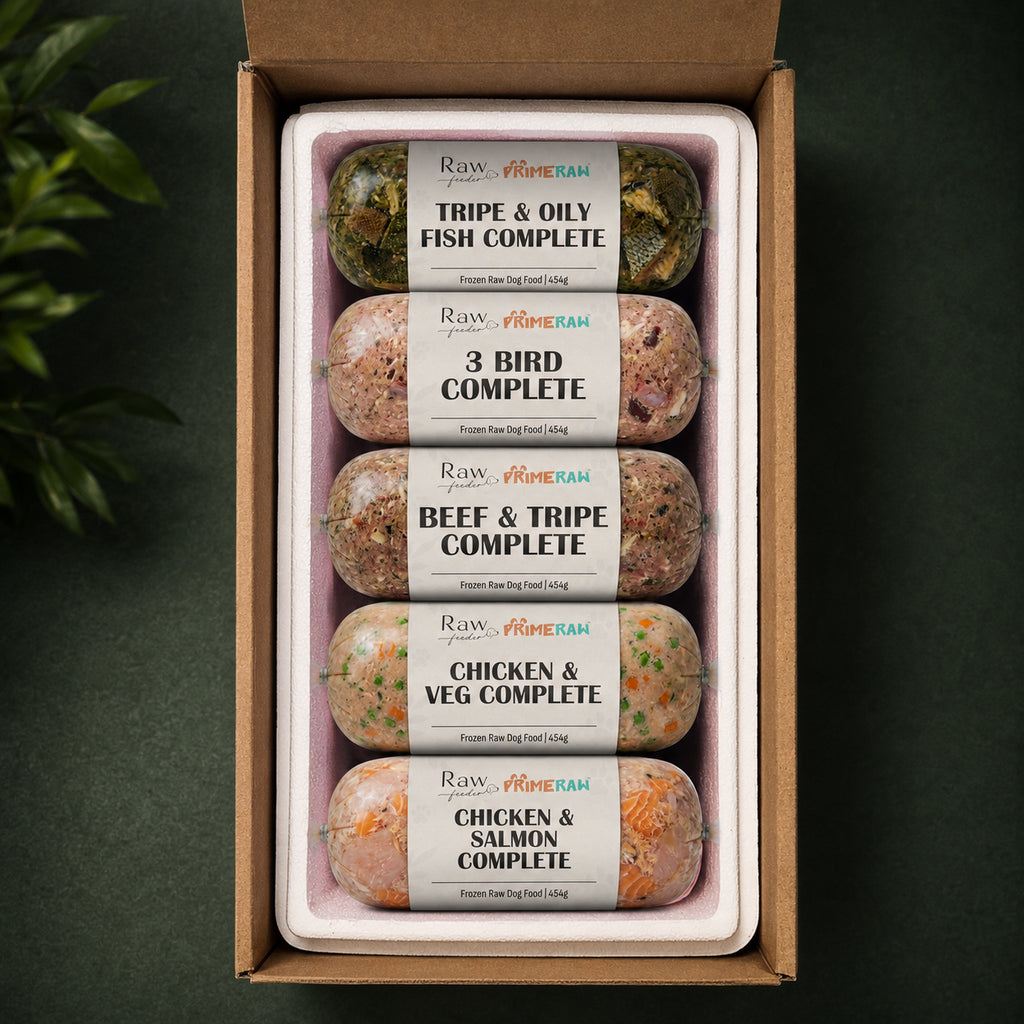 Prime Raw Mixed Flavour Variety Box | 454g Rolls