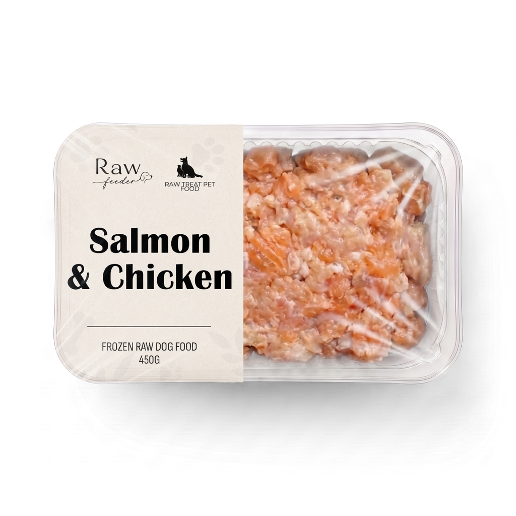 Raw Pet Treat Salmon & Chicken 500g