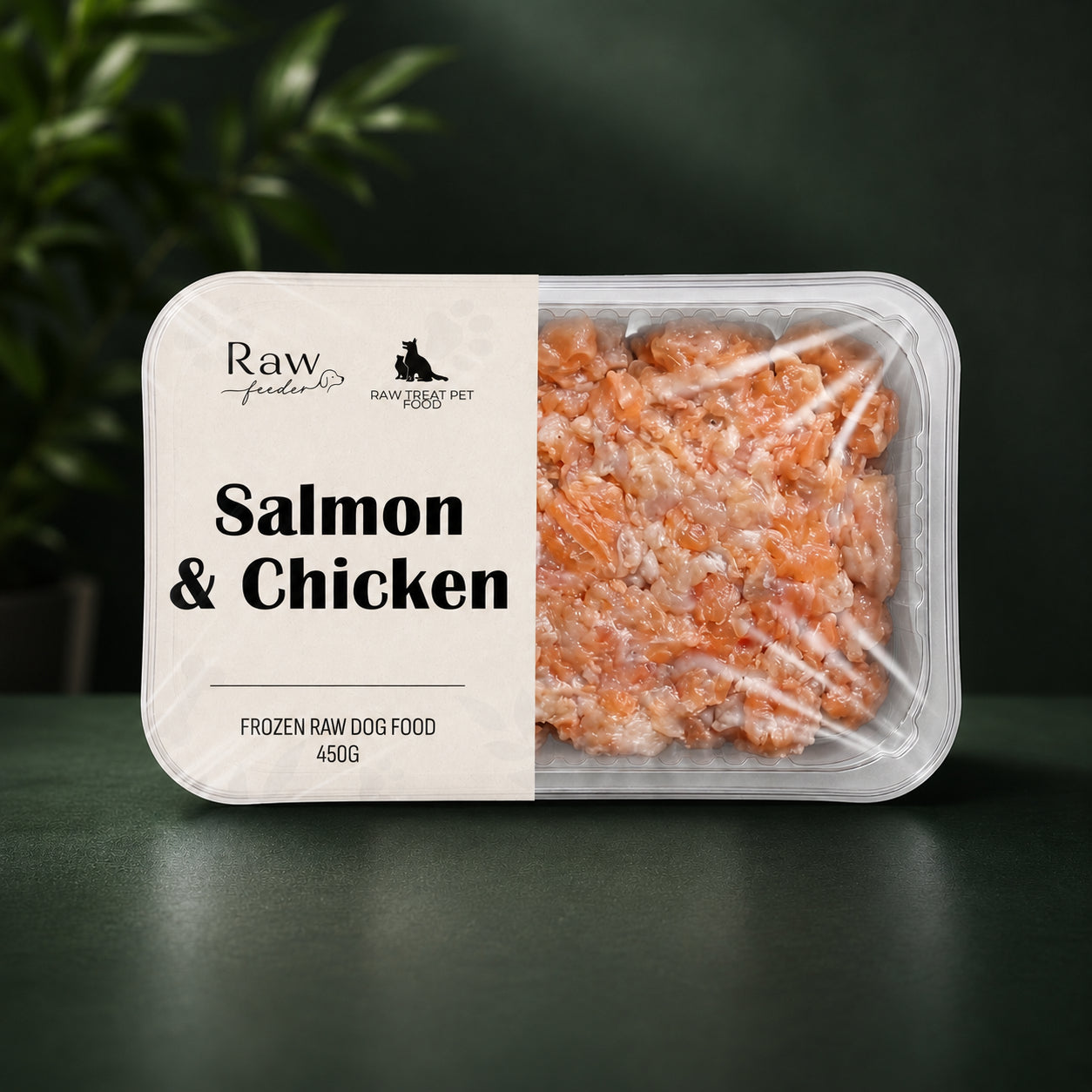 Raw Pet Treat Salmon & Chicken 500g