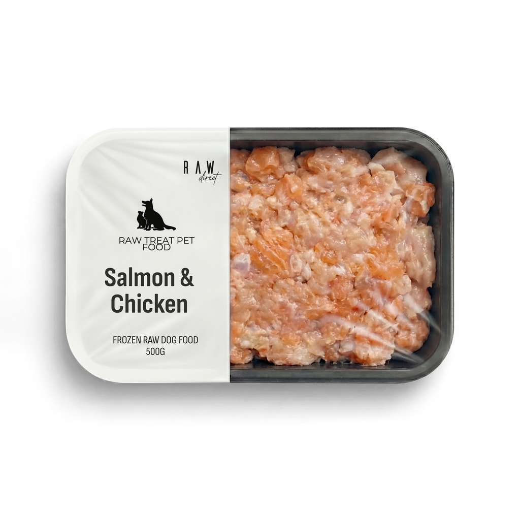 Salmon & Chicken 500g - Raw Direct