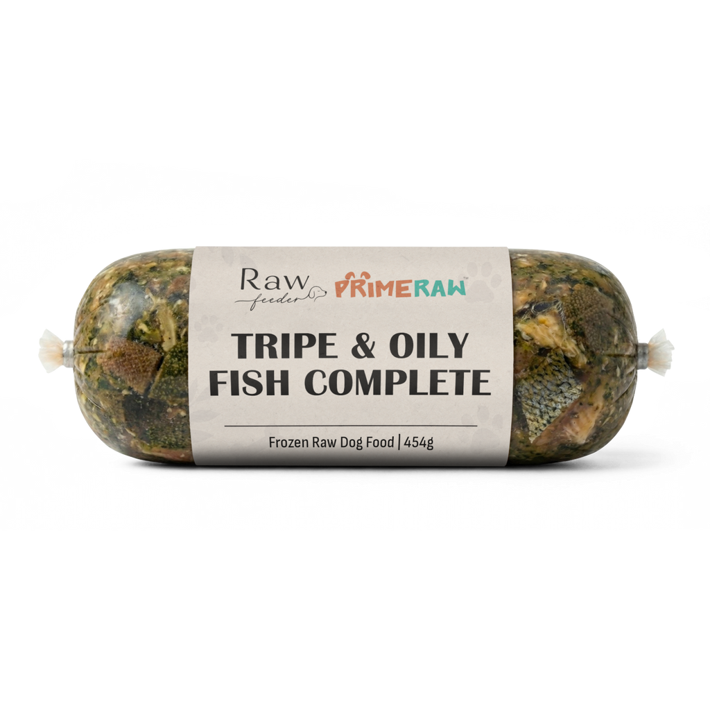 Prime Raw Tripe & Oily Fish Complete 454g