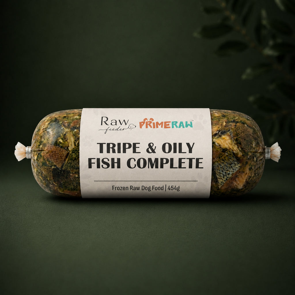 Prime Raw Tripe & Oily Fish Complete 454g