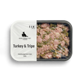 Turkey & Tripe 500g - Raw Direct