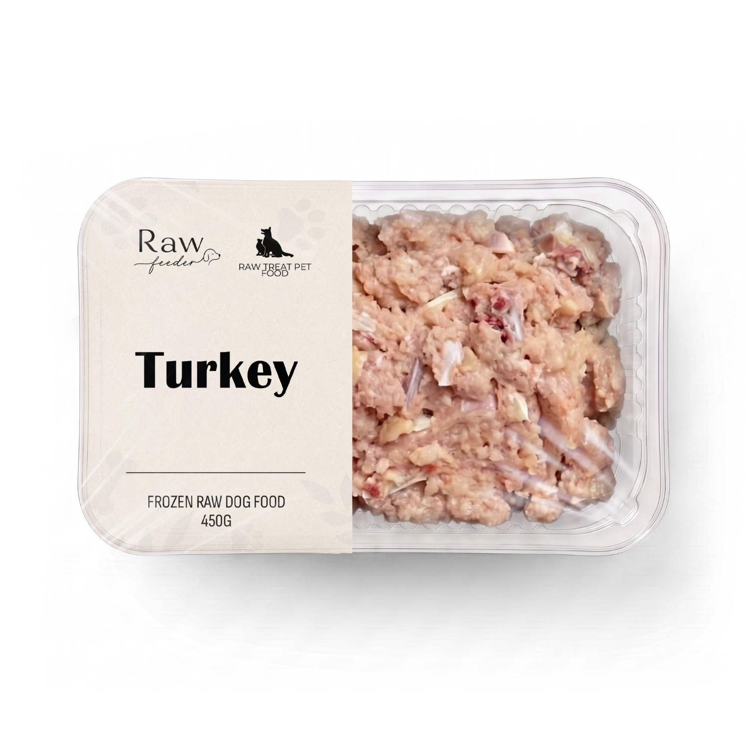 Raw Pet Treat Turkey 500g