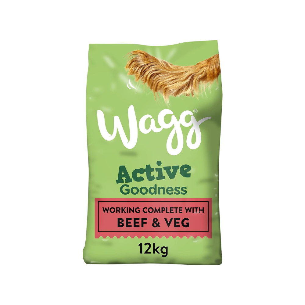 Wagg Active Goodness Beef Flavour Dry Dog Food