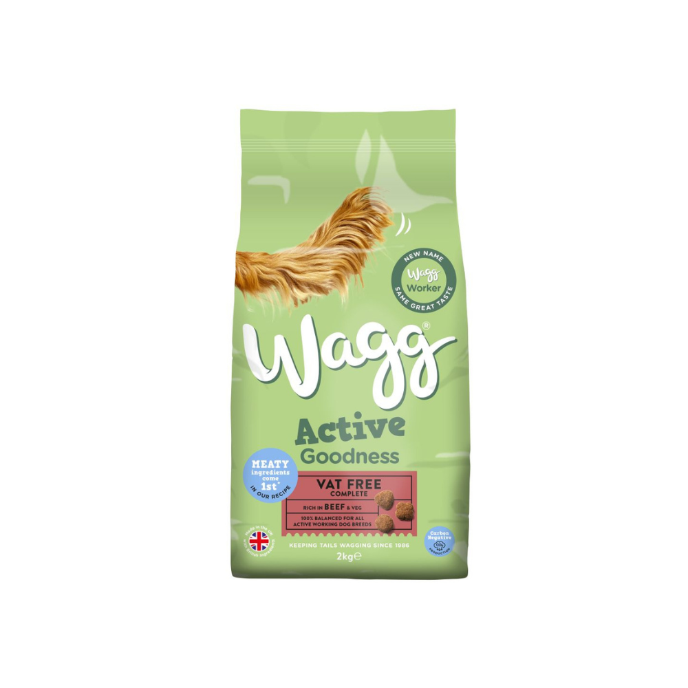 Wagg Active Goodness Beef Flavour Dry Dog Food