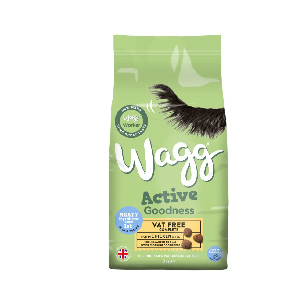 Wagg Active Goodness Chicken Flavour Dry Dog Food