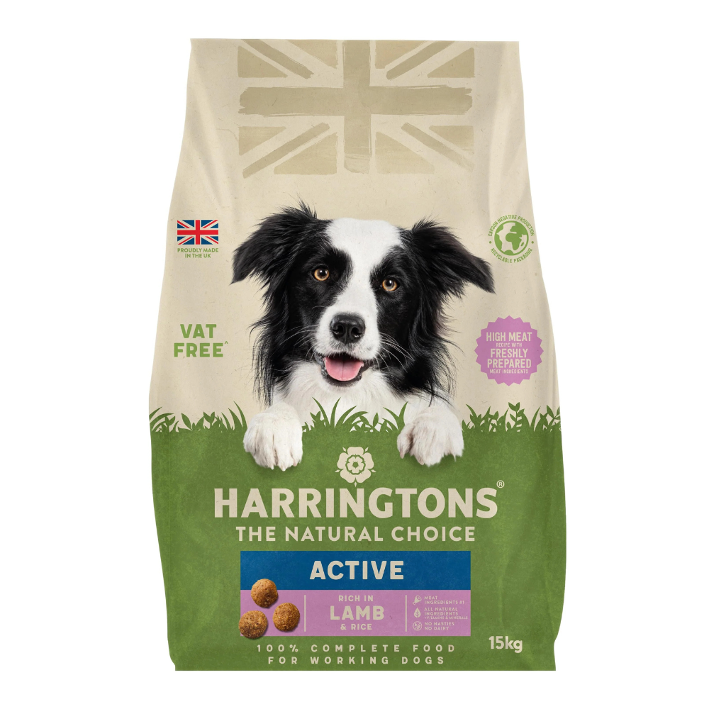 Harringtons Active Worker Complete Lamb & Rice, 15KG