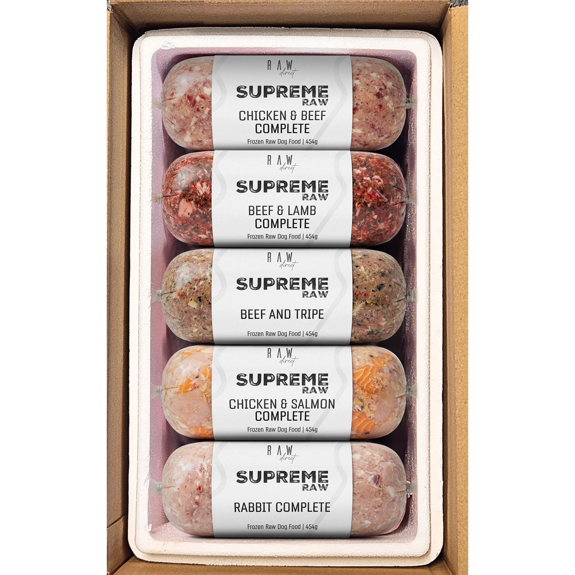 Supreme Variety Bundle Box | Complete 80/10/10 - Raw Direct