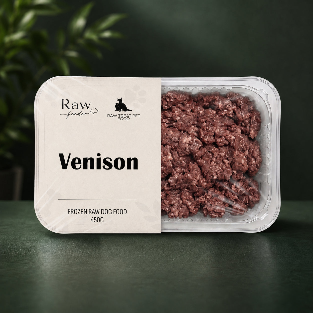 Raw Pet Treat Venison 500g