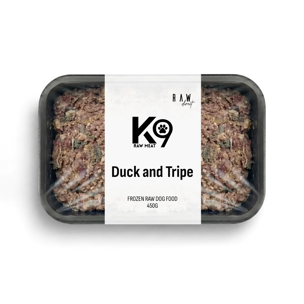 K9 Raw Duck and Tripe | Complete Raw Dog Food | Raw Direct