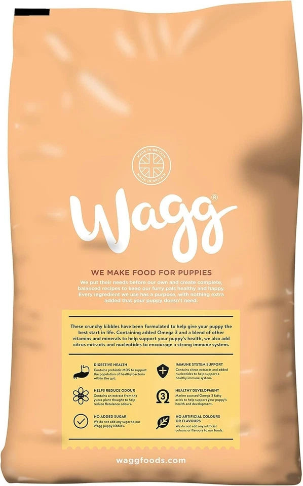 Wagg Puppy Complete With Chicken Flavour Dry Dog Food