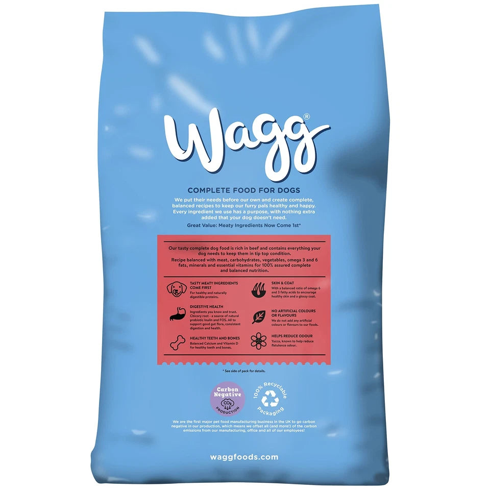 Wagg Meaty Goodness Beef Flavour Dry Dog Food