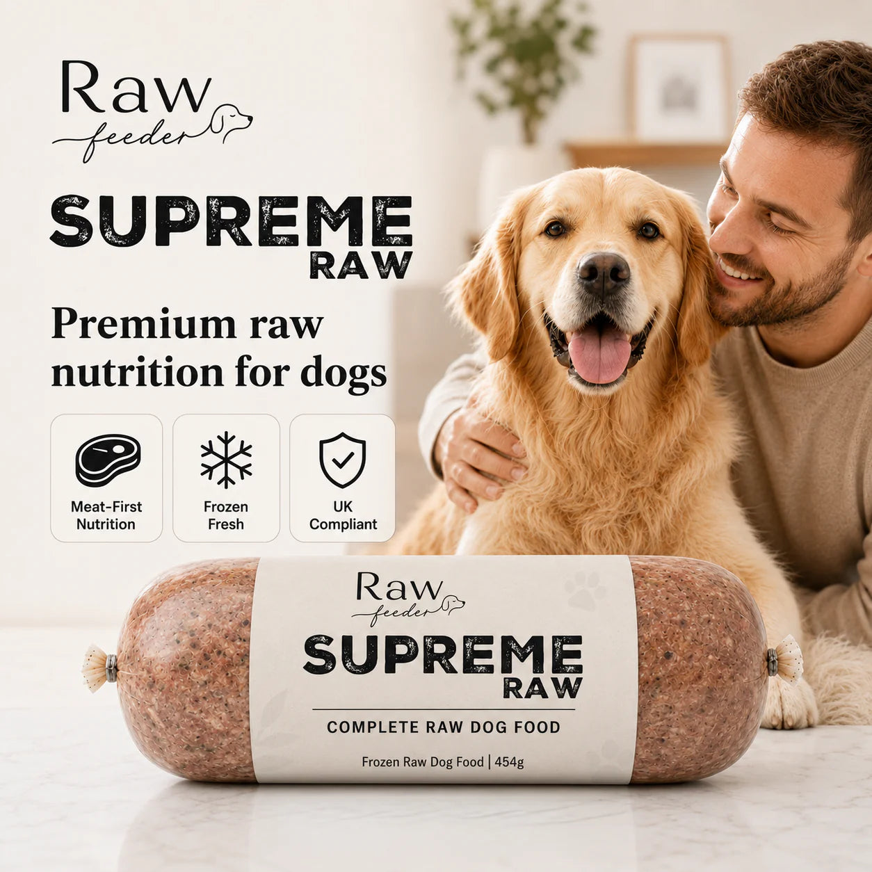 Supreme Raw – complete raw dog food